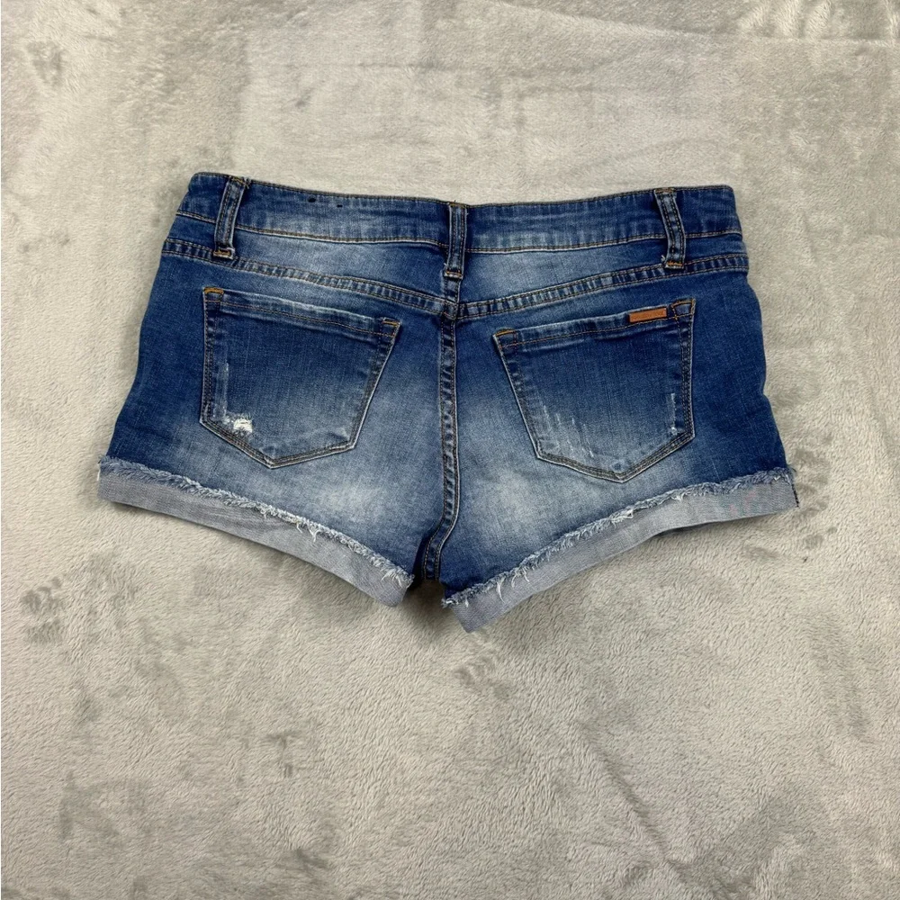 See thru short short denim sz 7 - Picture 5 of 8